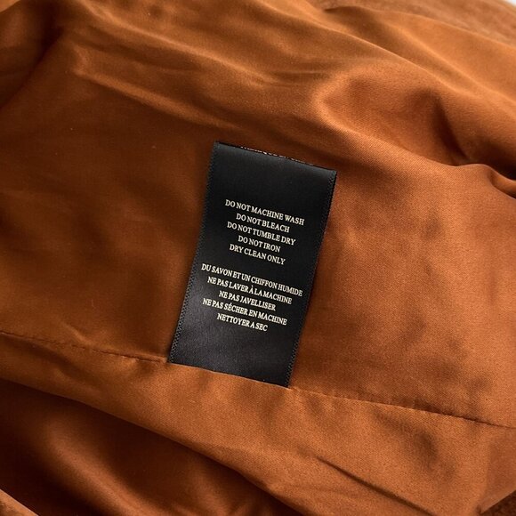 BlankNYC Suede Moto Jacket Alder Brown Adjustable Buckle‎ Zipper Pocket Women S - Picture 11 of 16